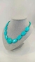 Colar Curto de Cristal com Resina Colorida - Beauty Bijux