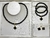 Conjunto Pulseira, Brinco e Colar Cristal - Beauty Bijux