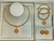 Conjunto Pulseira, Brinco e Colar Cristal Flor - Beauty Bijux