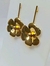 Brinco Folheado Flor - comprar online