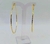 Argola folheada fina grande - comprar online