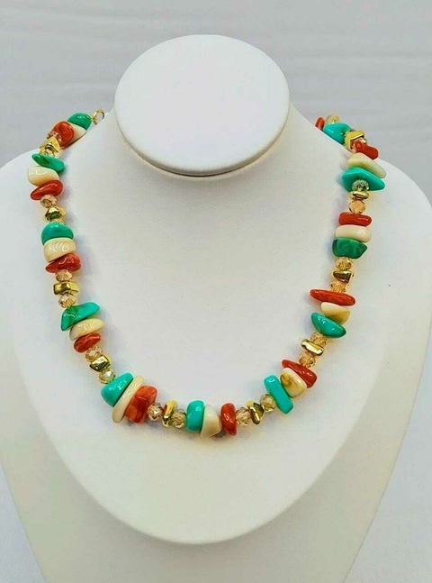 Colar curto de cascalho 2 - comprar online