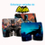 Kit 3 Cuecas Infantil Sublimada do Batman com Elástico Embutido - comprar online