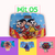 Kit 5 Calcinhas Box Infantil Sublimada de Personagens com Elástico Embutido