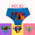 Kit 10 Calcinhas infantil sublimada de personagens
