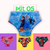 Kit 5 Calcinhas Infantil sublimada de personagens
