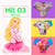 Kit 3 Calcinhas Infantil Sublimada Calcinha Barbie Microfibra