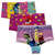 Kit 3 Calcinhas Box Boxer Infantil Personagem Divertidamente - loja online