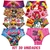 Kit 30 Calcinha Infantil Sublimada Personagens Variados Atacado - comprar online
