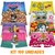 Kit 100 Calcinha Shortinho Infantil Sublimada Personagens Variados Atacado - comprar online
