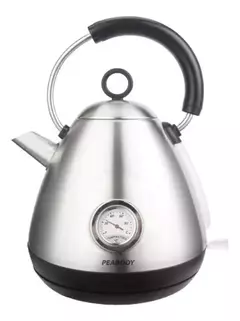 Pava eléctrica Peabody 1.7 Litros Termometro Kv8215 Acero