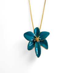 Colar Flor Azaleia