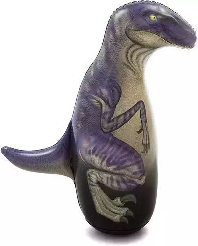 Puching Ball Dinosaurio Inflable Involcable Bestway Velociraptor