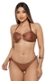 Biquini Tomara Que Caia Paola Chocolate - comprar online