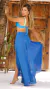 Saia Tulum Azul Royal - comprar online