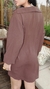 Máxi Camisa Dunas Café - U (M) - comprar online