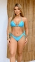 Biquíni Lux Calcinha F.D Rolitë Trilobal Azul BB - comprar online