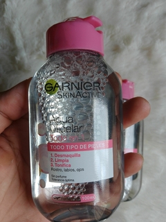 Agua Micelar todo en 1 Garnier SkinActive Formato viaje. en internet