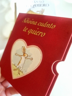 ADIVINA CUÁNTO TE QUIERO • Edición desplegable • Caja roja - Cuentos en Órbita