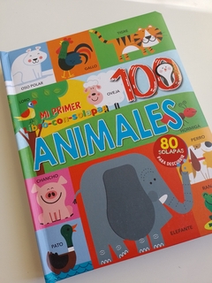 100 ANIMALES Mi primer libro con solapas