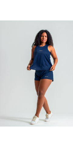 Regata Pipa Azul Marinho - comprar online