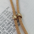Colar Gravata Luxo - Banho Ouro 18k na internet