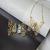 Conjunto Borboleta - Banho Ouro 18K