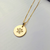 Colar Medalha Pet - Banho Ouro 18k