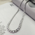 Riviera Cristal - Banho Rósio Branco 18k