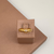 Anel Pontilhado com Zirconias - banho Ouro 18k - comprar online