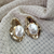 Brinco Perola Natural - Banho Ouro 18k