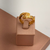 Anel Ajustavel Insp. BVLGARI - Banho Ouro 18k - Semijoias Lisa Store 