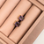 Imagem do Brinco de pressão com pedra de zirconia - banho ouro 18k