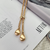 Colar Gravata Luxo - Banho Ouro 18k - comprar online
