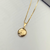 Colar Medalha Relicário - Banho Ouro 18k