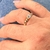 Anel Zircônias com Banho em Ouro 18K - comprar online