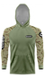 Camisa Esportiva Black Bass Verde Capuz - comprar online