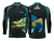 Camisa Pesca Feminina Tucunaré Azul Quisty