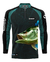 Camisa Pesca proteção UV Tucunaré Azul Quisty - Loja do Pescador DV