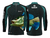 Camisa Pesca proteção UV Tucunaré Azul Quisty