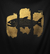 Camiseta Casual Feminina Baby Look Presa Viva Dourado na internet
