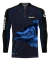 Camisa Pesca proteção UV Tucunaré Azul Blue Quisty
