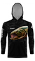 Camisa Pesca Plus Size Trairão Proteção Uv Capuz - comprar online