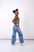 WIDE LEG CON RAYAS BLANCO - comprar online