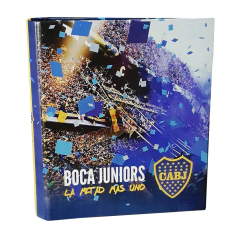 Carpeta Escolar Numero 3 Anillos X 40mm Boca Juniors CAR05 - comprar online