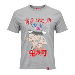 REMERA INOSUKE LETRAS - DEMON SLAYER 28 - TIENDAANIME