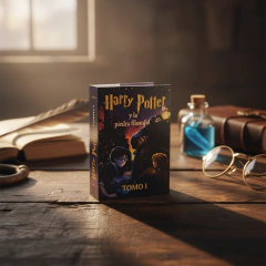 MINI LIBRO HARRY POTTER LA PIEDRA FILOSOFAL COMPLETO MINILI03 - TIENDAANIME