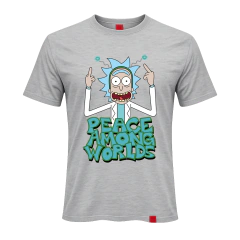 REMERA RICK AND MORTY UNISEX RICK PORTAL FRASE 95 en internet
