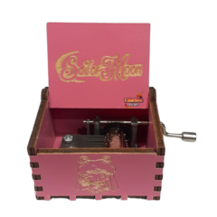 Cajita De Musica Caja A Manivela - SAILOR MOON CAJA ROSA CAJA11 - comprar online