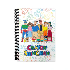 LIBRETA ANOTADOR A6 LISA - FAMILIA NOHARA SHIN CHAN LIB334